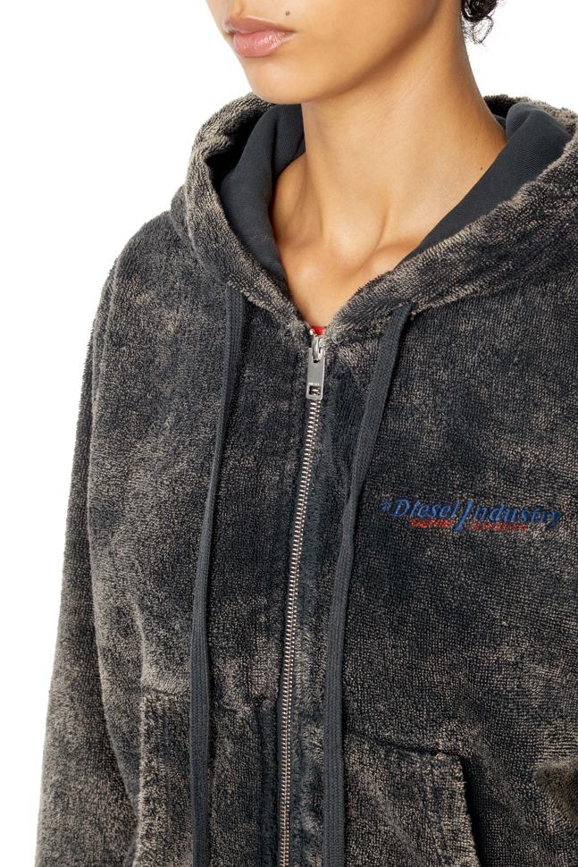 F-REGGY-HOOD-ZIP-E3 FELPA