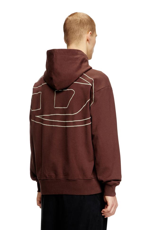 S-MACS-HOOD-MEGOVAL-D SWEAT-SHIRT