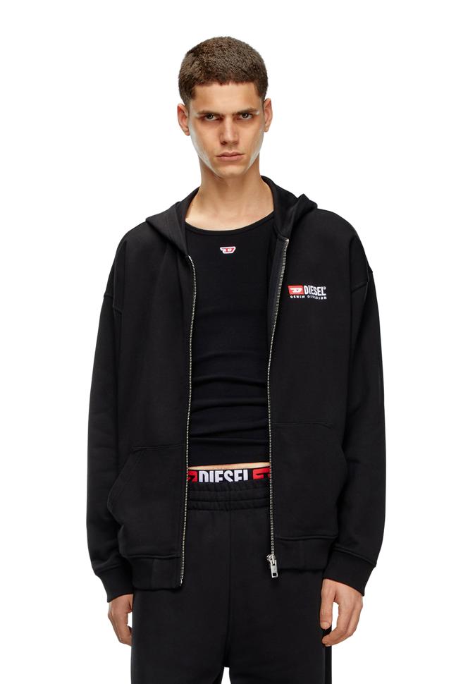 S-BOXT-HOOD-ZIP-DIV FELPA
