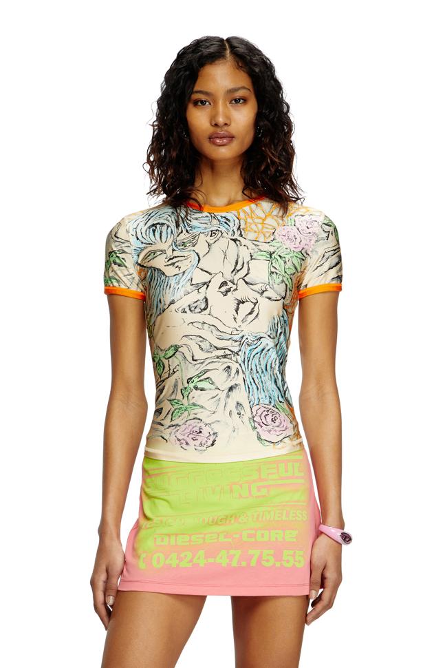 T-UNCUTIE-LONG-Q2 MAGLIETTA