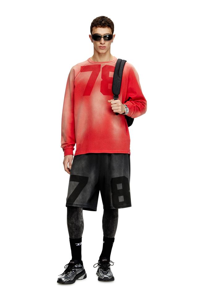 T-ROXTER-LS-MESH MAGLIETTA