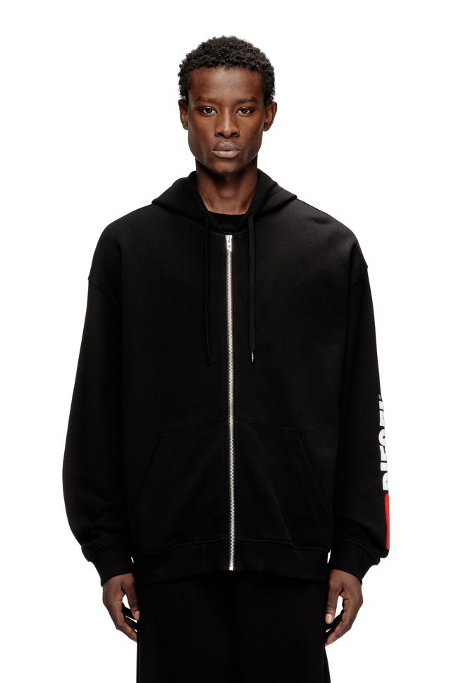 S-BOXT-ZIP-HOOD-DIV FELPA