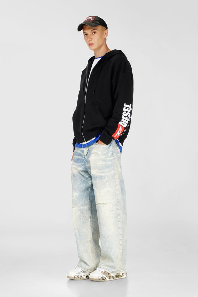 S-BOXT-ZIP-HOOD-DIV FELPA