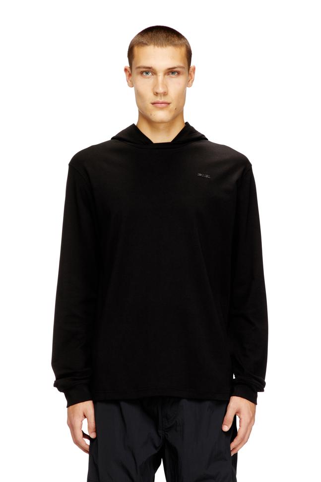 T-BILL-LS-HOOD-MET MAGLIETTA