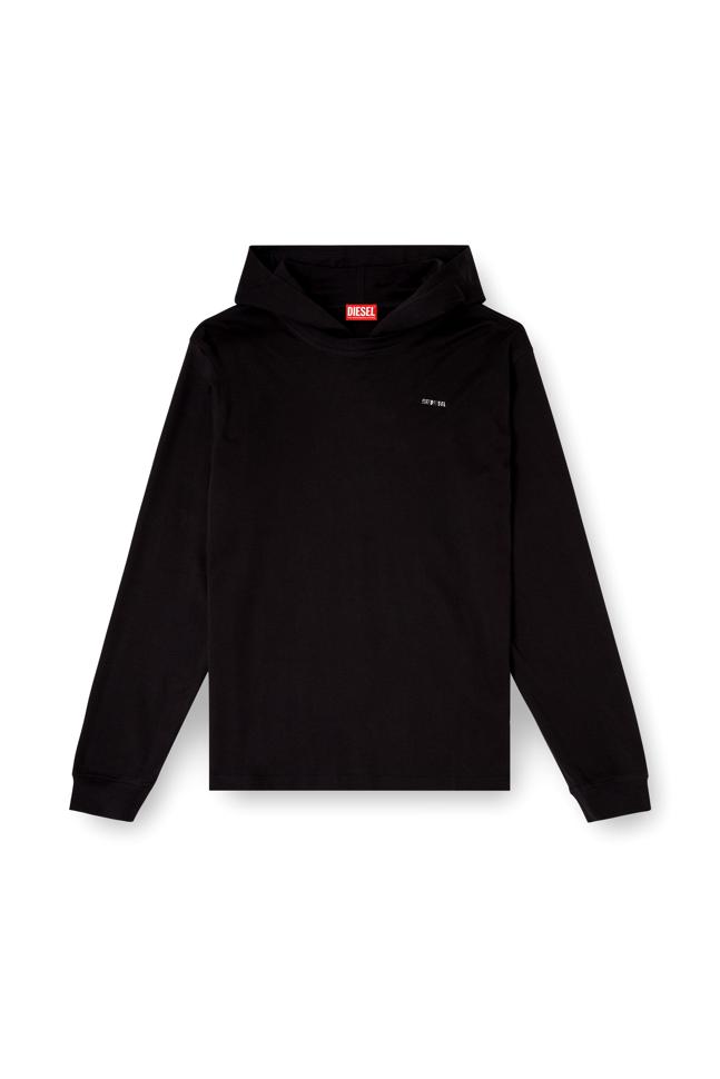 T-BILL-LS-HOOD-MET MAGLIETTA