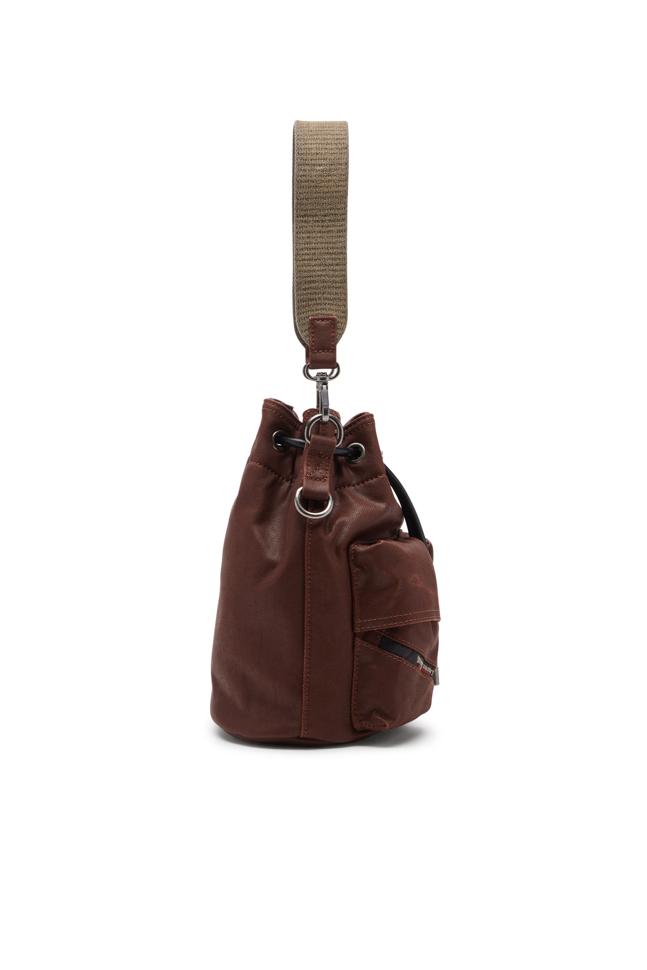 MULTI-PKTS BUCKET X SHOULDER BAG