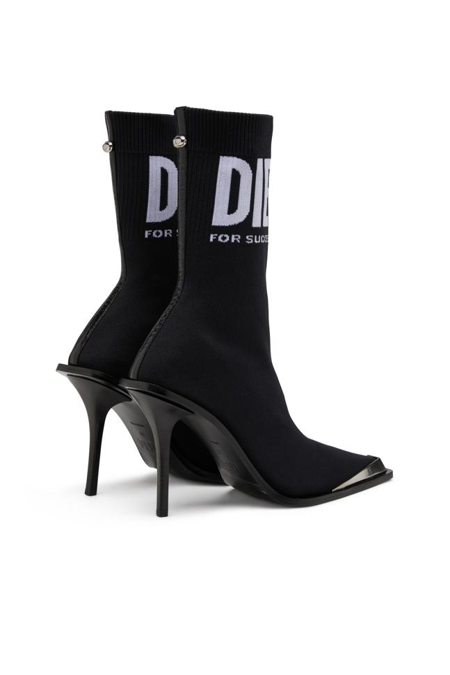 D-TONA HEEL SOCK BOOTS